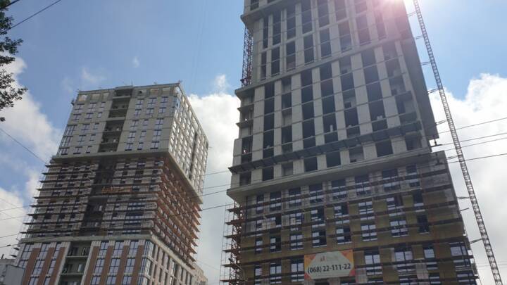 Фотозвіт будівництва ЖК «Грані» від 1.06.2020