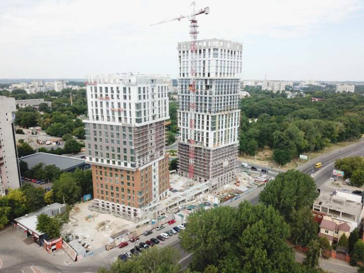 Фотозвіт будівництва ЖК «Грані» від 30.07.2020