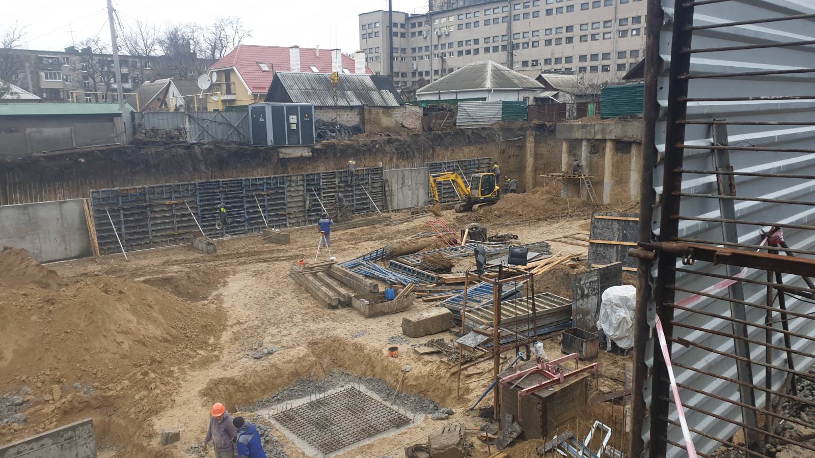 Фотозвіт будівництва ЖК на вул. Олеся Гончара