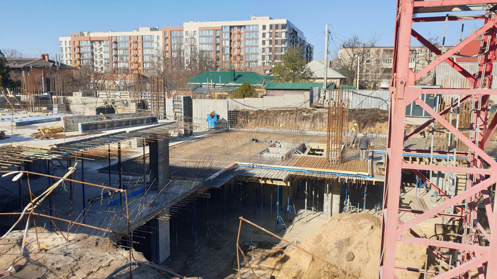 Фотозвіт будівництва ЖК на вул. Олеся Гончара
