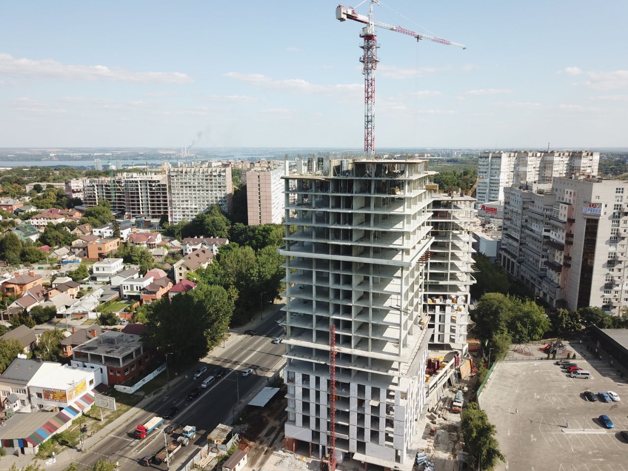 Фотоотчет строительства ЖК «Грани»