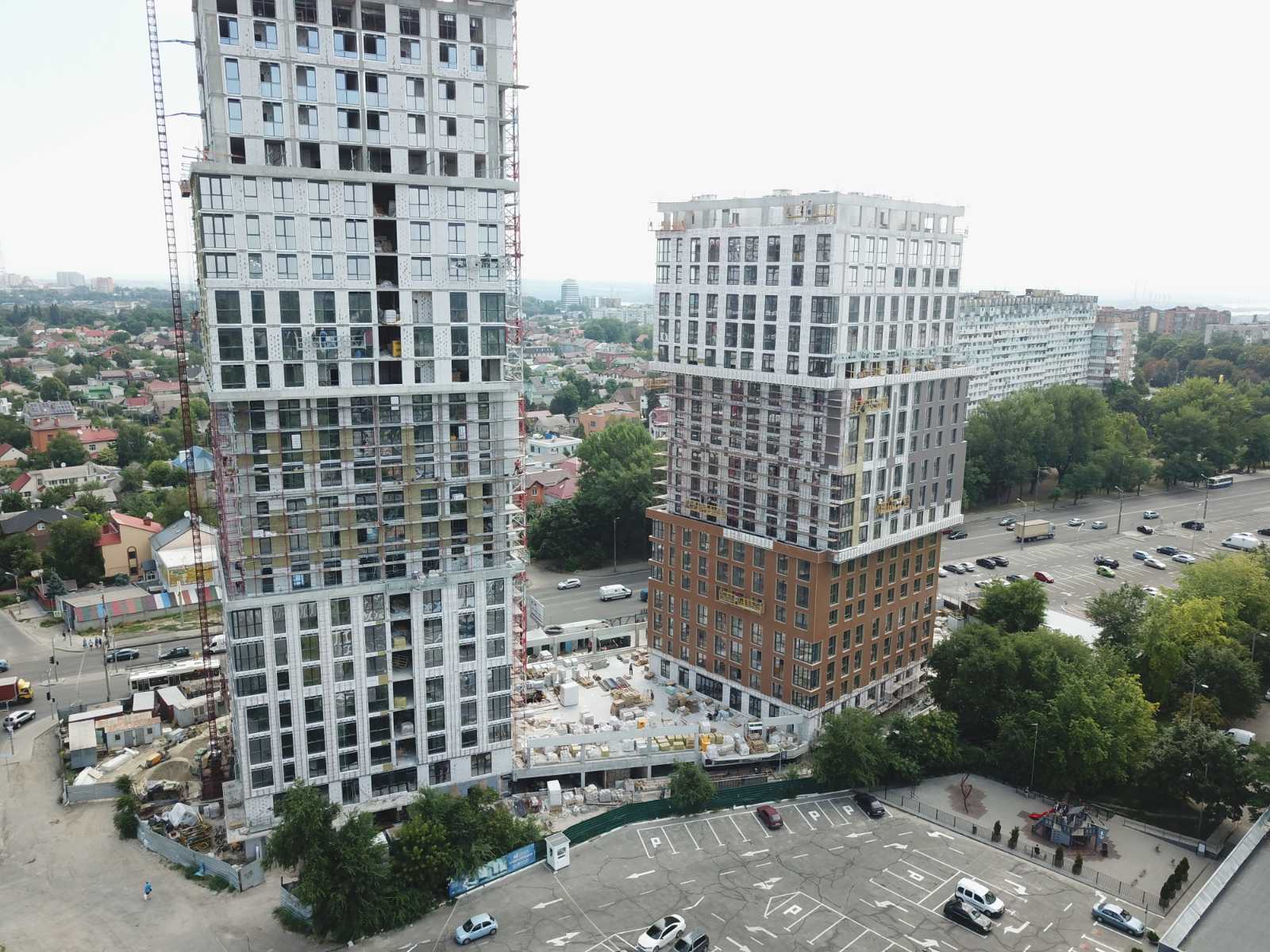 Фотоотчет строительства ЖК «Грани»