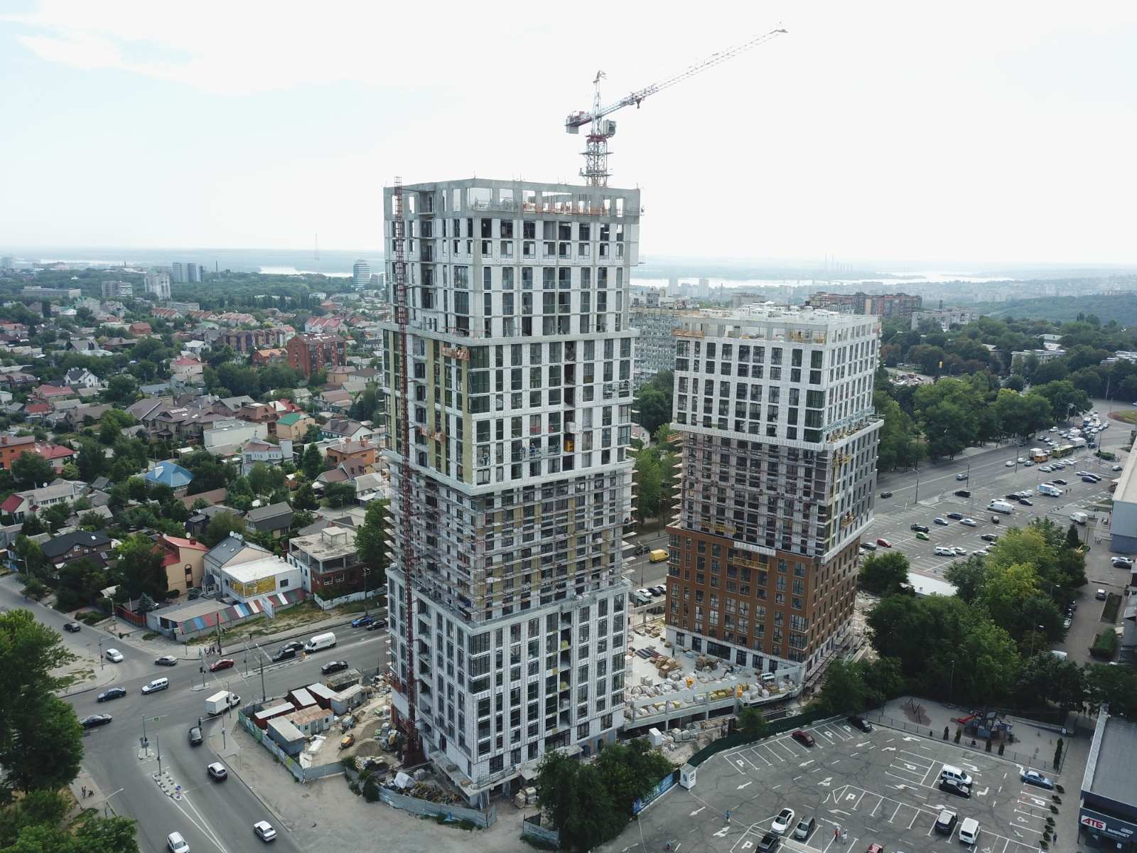 Фотоотчет строительства ЖК «Грани»