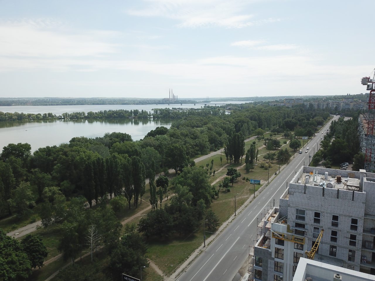 Progress of construction of the residential complex «Fifth Continent»