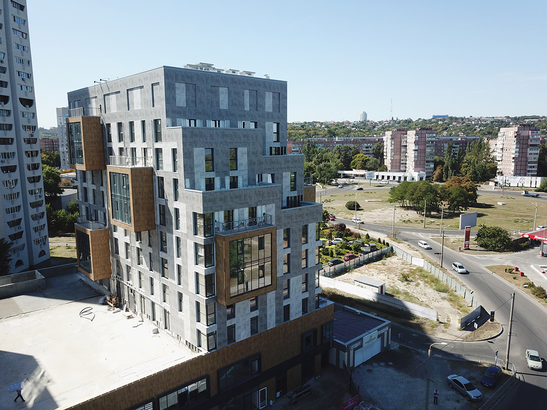 Progress of construction of the residential complex «Fifth Continent»