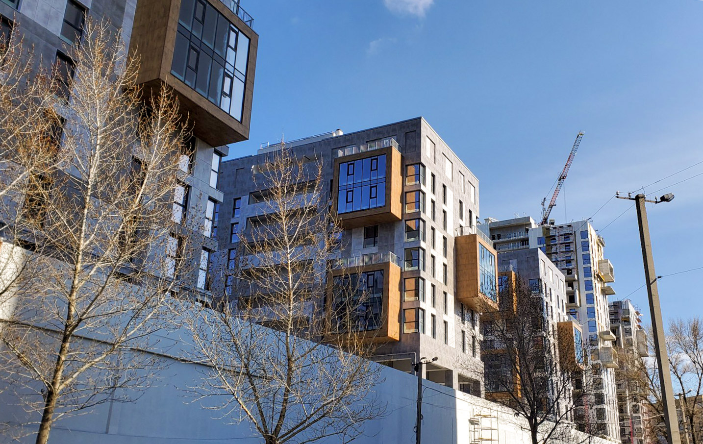 Progress of construction of the residential complex «Fifth Continent»