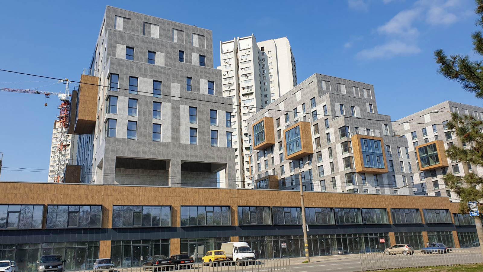 Progress of construction of the residential complex «Fifth Continent»
