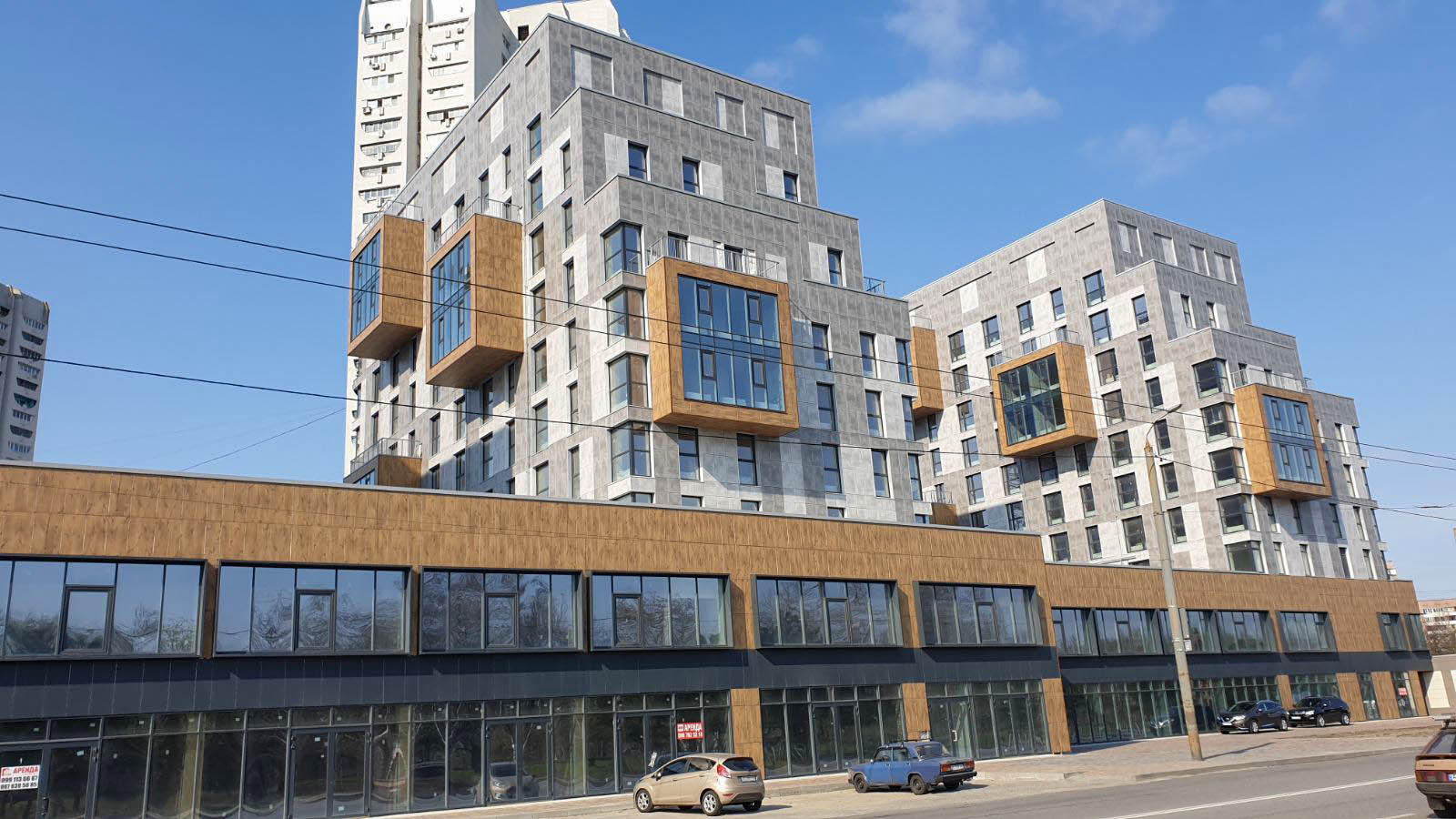 Progress of construction of the residential complex «Fifth Continent»