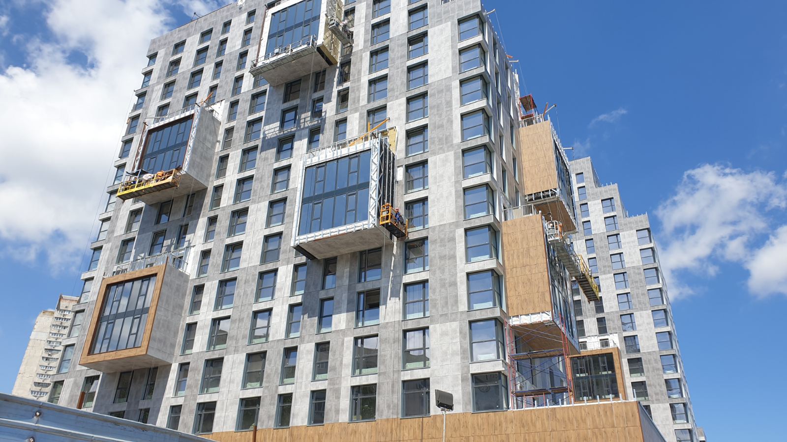 Progress of construction of the residential complex «Fifth Continent»