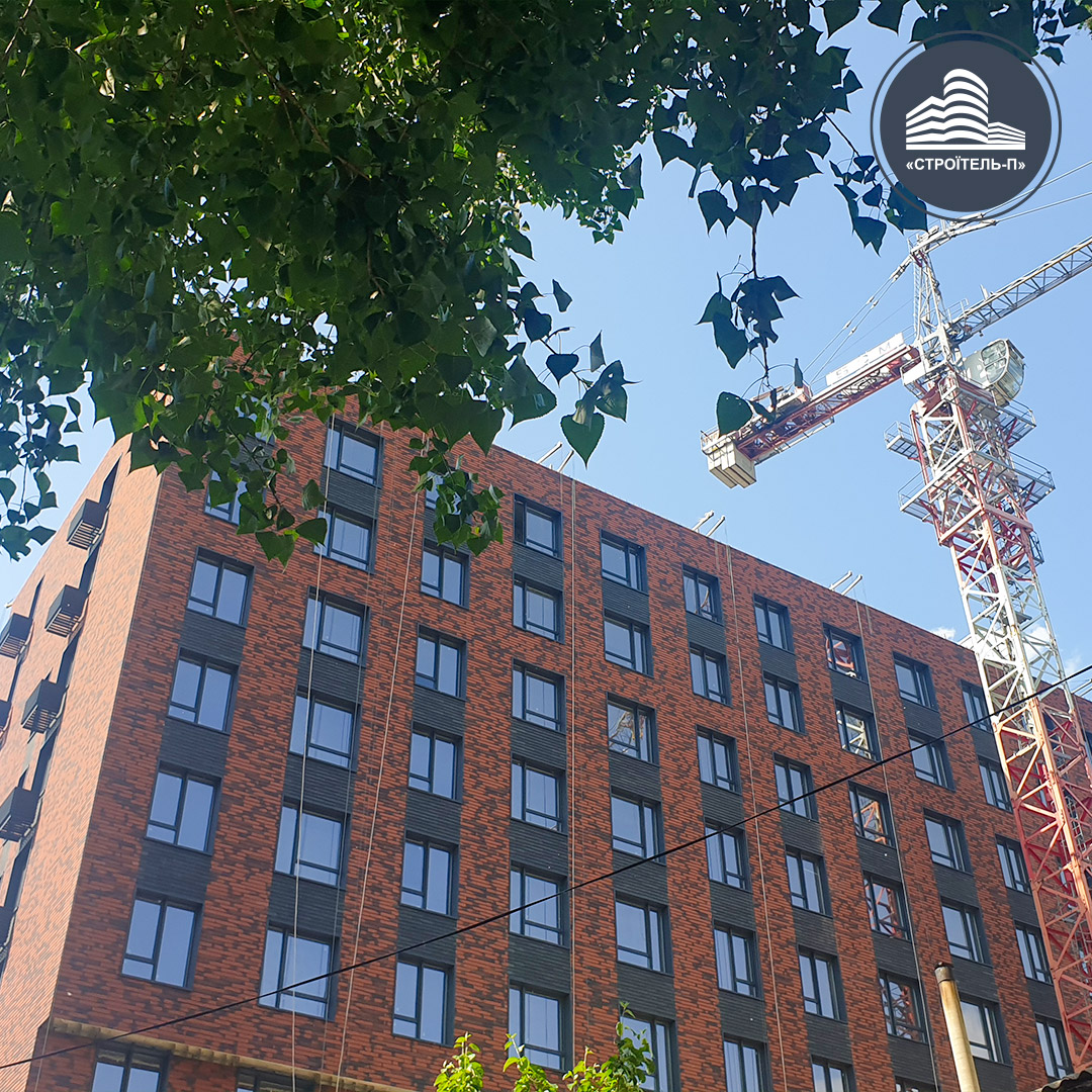 Photo report of the construction of residential complex on the Olesya Gonchara street
