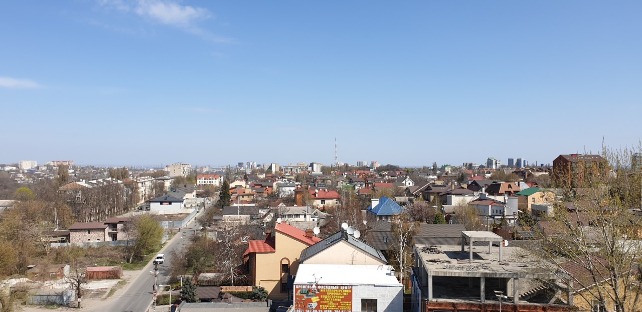 Photos from the construction of the residential complex «Grani»