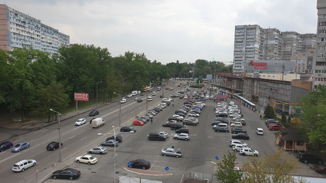 Photos from the construction of the residential complex «Grani»
