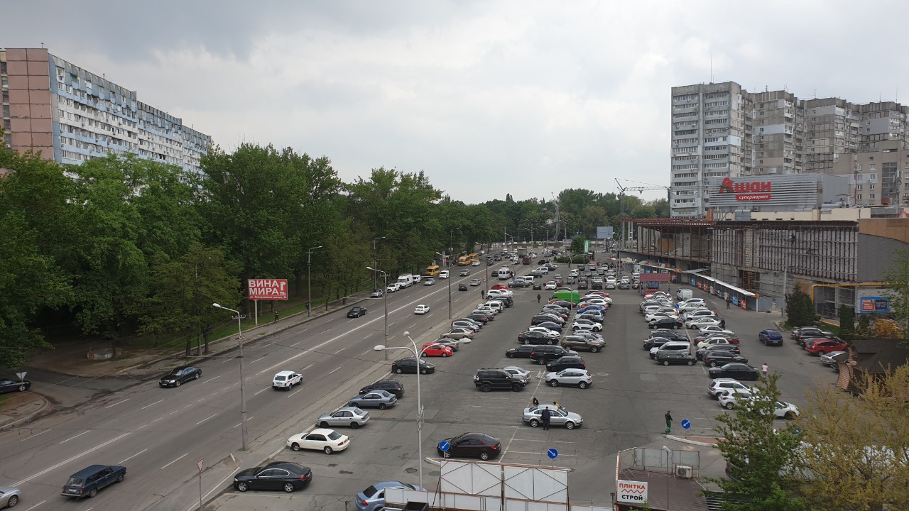 Photos from the construction of the residential complex «Grani»