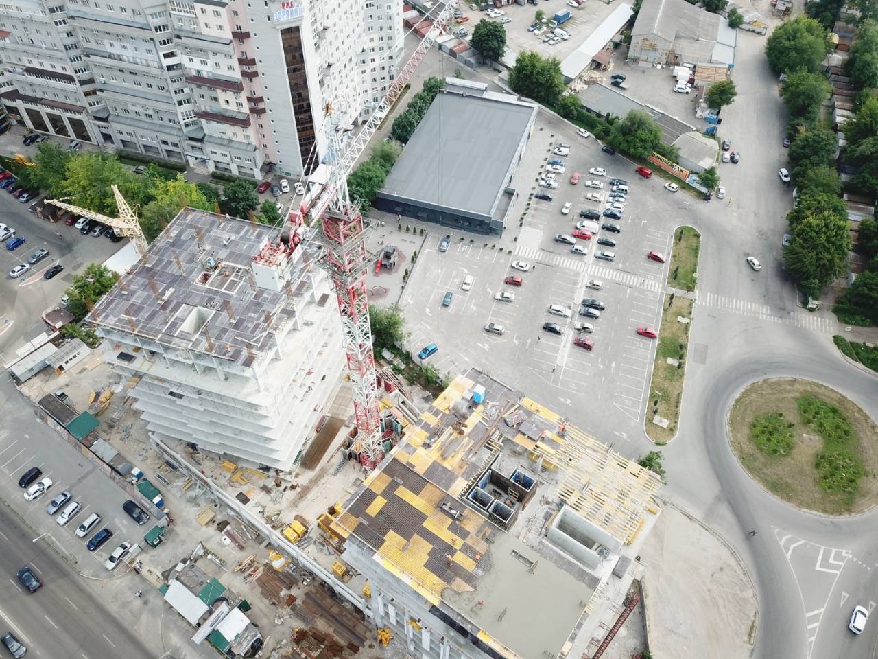 Фотоотчет строительства ЖК «Грани»