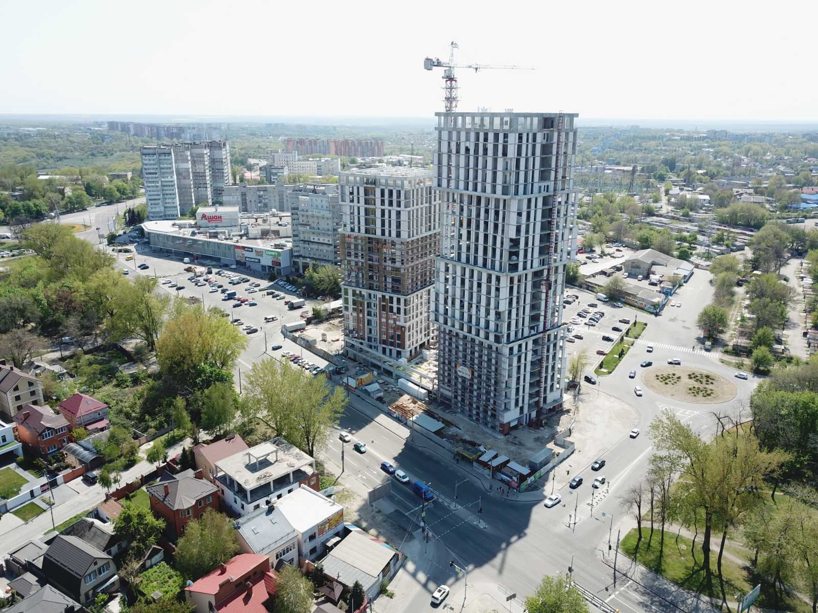 Фотоотчет строительства ЖК «Грани»